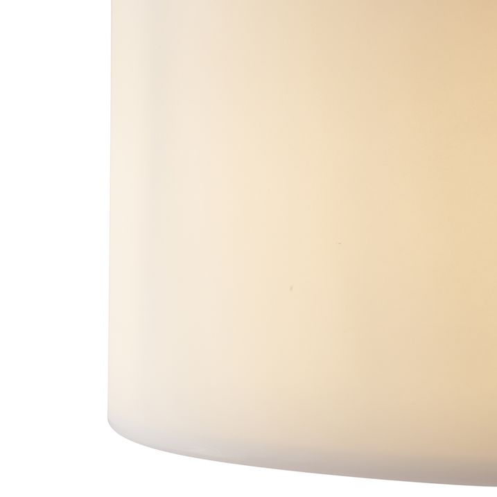 Qazqa Scandinavische Buiten Vloerlamp Beige Met Witte Kap IP44 - Mississippi