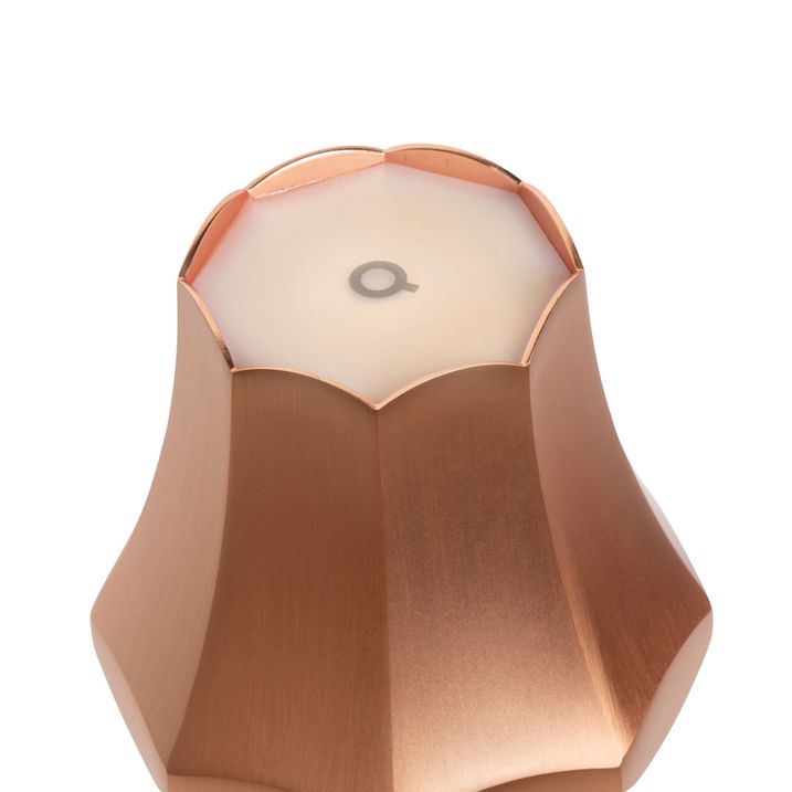 Qazqa Set Van 2 Retro Tafellampen Koper Oplaadbaar IP44 - Granny