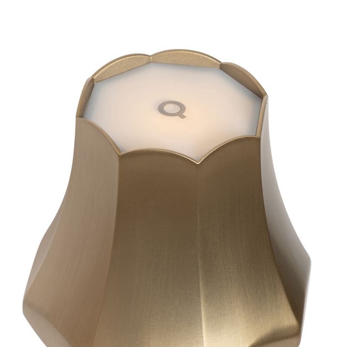 Qazqa Set Van 2 Retro Tafellampen Rose Goud Oplaadbaar IP44 - Granny