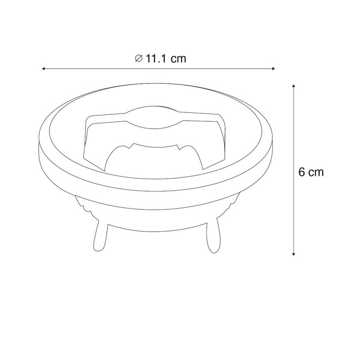Qazqa Set Van 5 G53 Dimbare LED Lamp AR111 12W 600 Lm 2700K