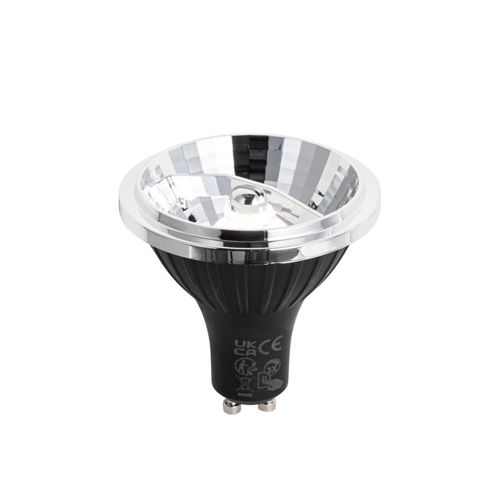 Qazqa Set Van 5 GU10 3-staps Dimbaar LED Lamp 70mm 6.5W 600 Lm 4000K