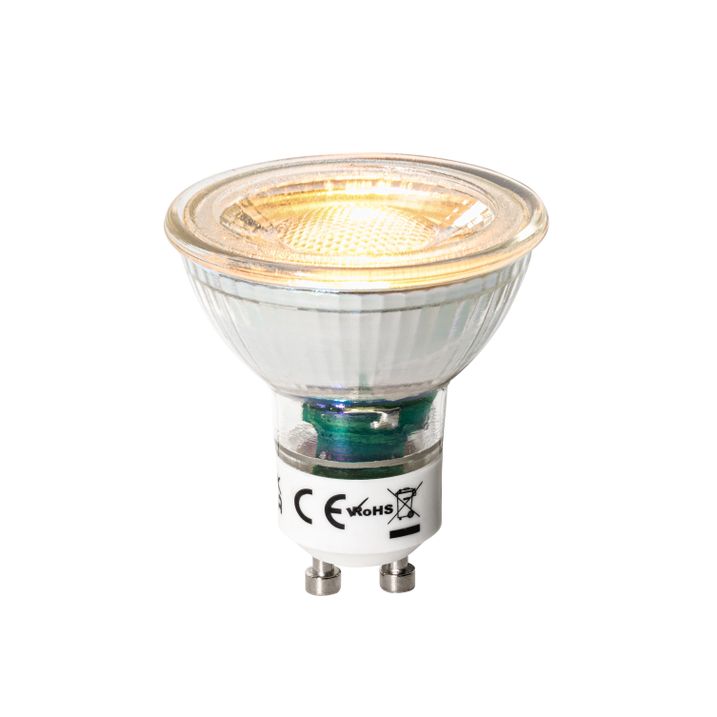 Qazqa Set Van 5 GU10 3-staps Dimbare LED Lampen 6W 460 Lm 2000 - 6000K