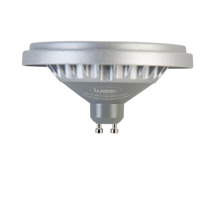 Qazqa Set Van 5 GU10 LED Lamp AR111 8W 750 Lm 3000K