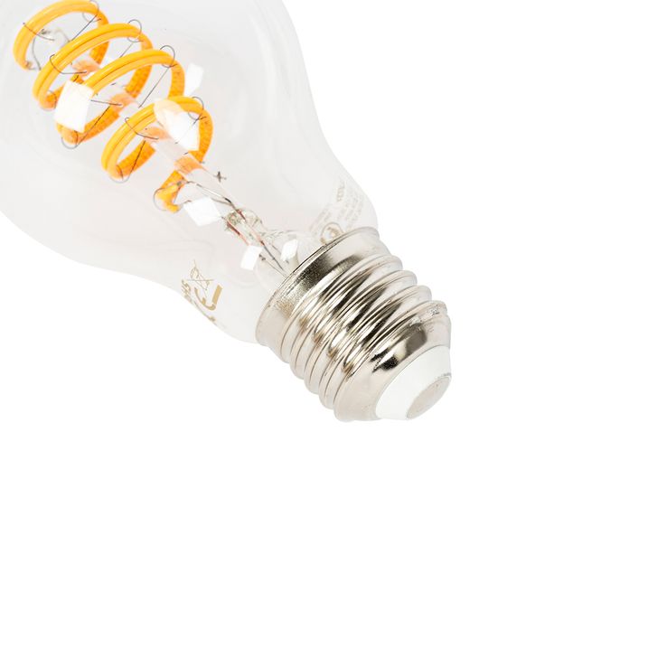 Qazqa Set Van 5 Smart E27 LED Lamp A60 4 9W 380 Lm 1800-3000K