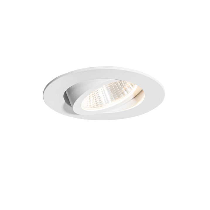 Qazqa Set Van 6 Inbouwspots Wit 6 8cm Incl. LED 750 Lm Dimbaar IP23 - Gaius