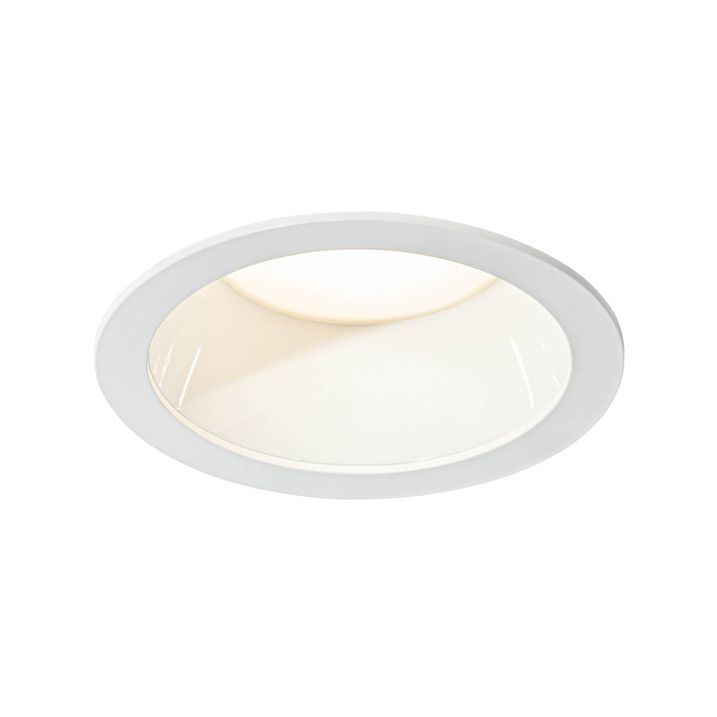 Qazqa Set Van 6 Inbouwspots Wit Incl. LED 3000K-5000K - Elias