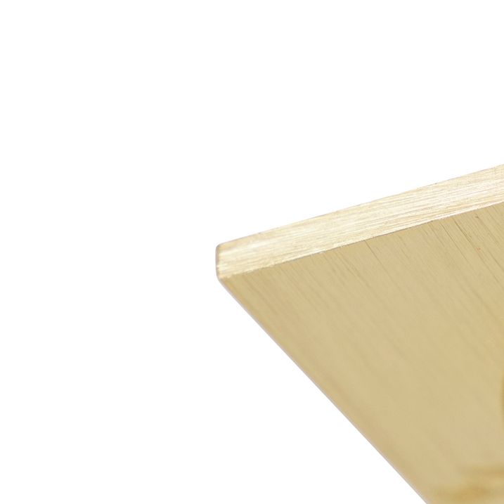 Qazqa Set Van 6 Moderne Inbouwspot Goud Vierkant IP44 - Xena