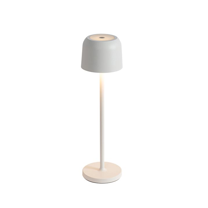 Qazqa Set Van 9 Tafellampen Mushroom Off-white Incl. Laadstation - Raika