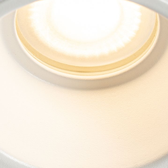 Qazqa Smart Inbouwspot Wit IP44 Incl. Wifi GU10 50mm - Dept