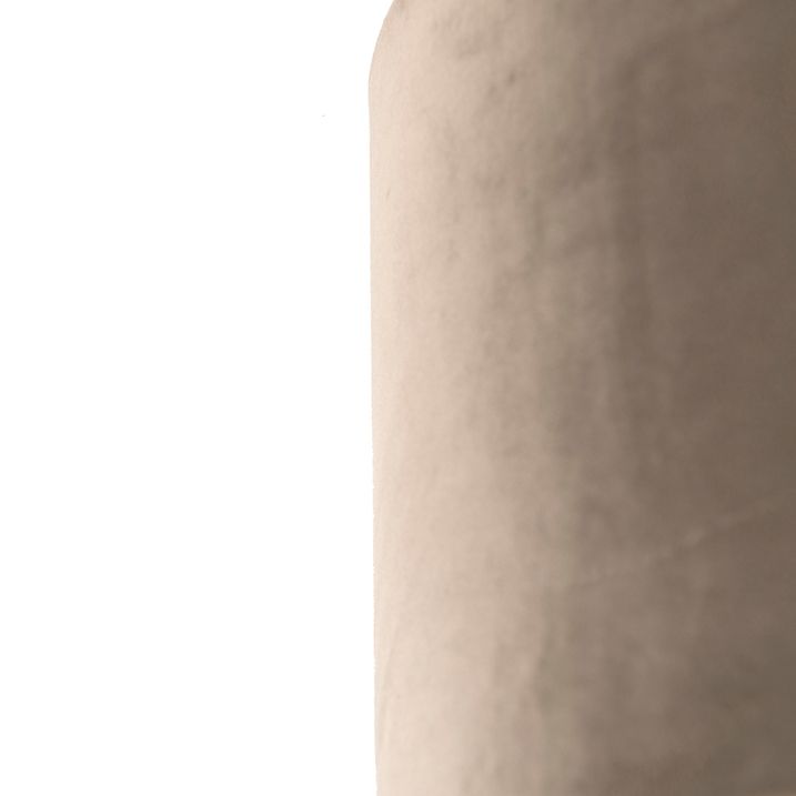 Qazqa Velours Lampenkap Taupe 50/50/25 Met Gouden Binnenkant