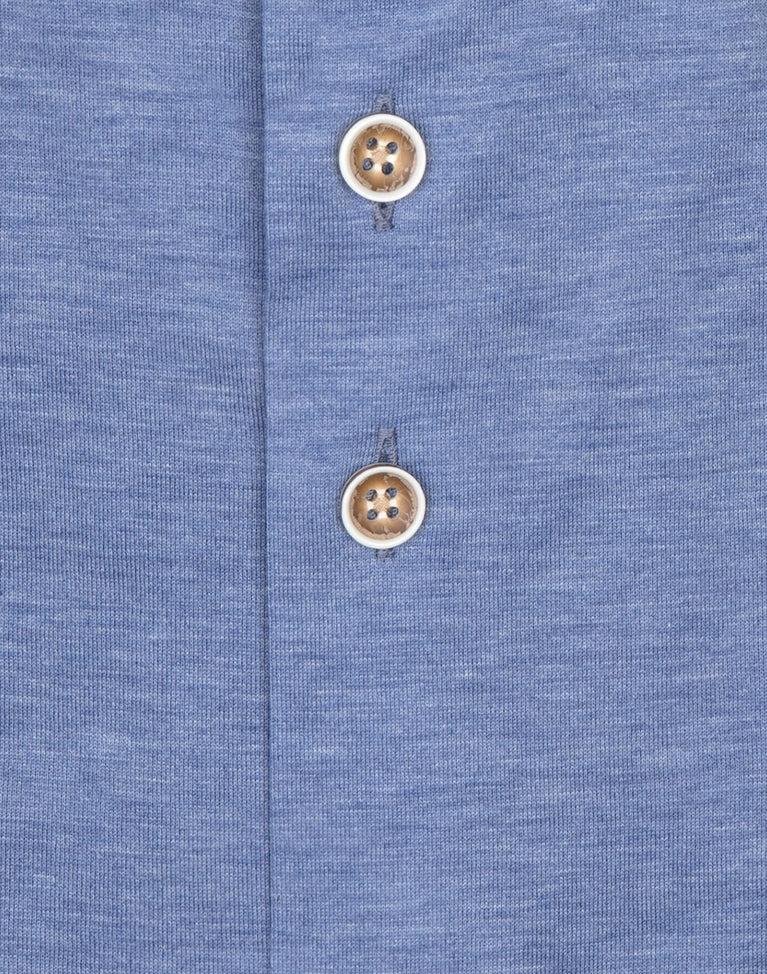 R2 Amsterdam Extra Lange Mouwen. Jersey Katoenen Overhemd