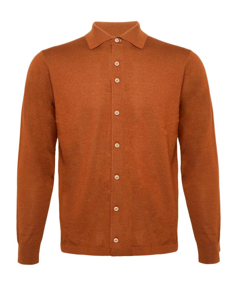 r2 amsterdam 100% Merino wol gebreid shirt