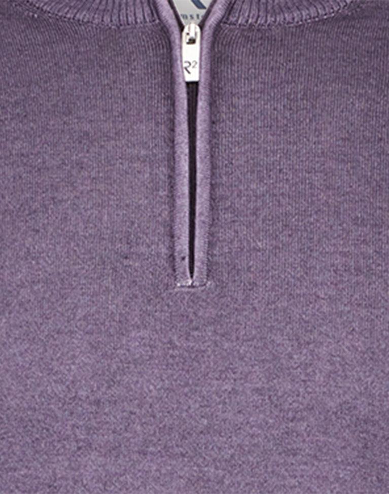 R2 Amsterdam 100% Merino Wollen Trui Met Rits