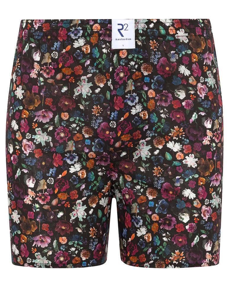 r2 amsterdam Bloemenprint boxershort