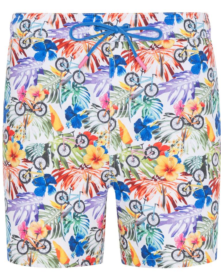 r2 amsterdam Bloemenprint zwemshort