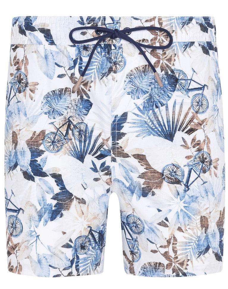 r2 amsterdam Bloemenprint zwemshort