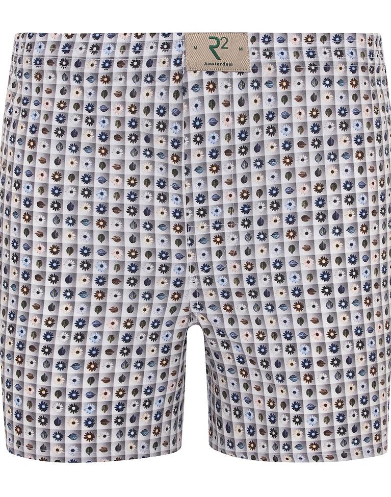 r2 amsterdam Boxershort met koffiecups print