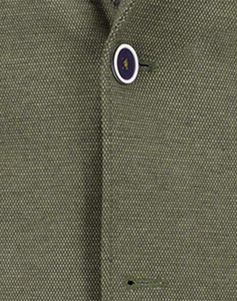 R2 Amsterdam Jersey Jas Met Birdseye-print