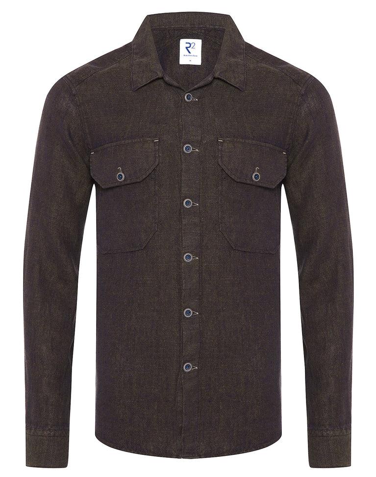 R2 Amsterdam Linnen Overshirt