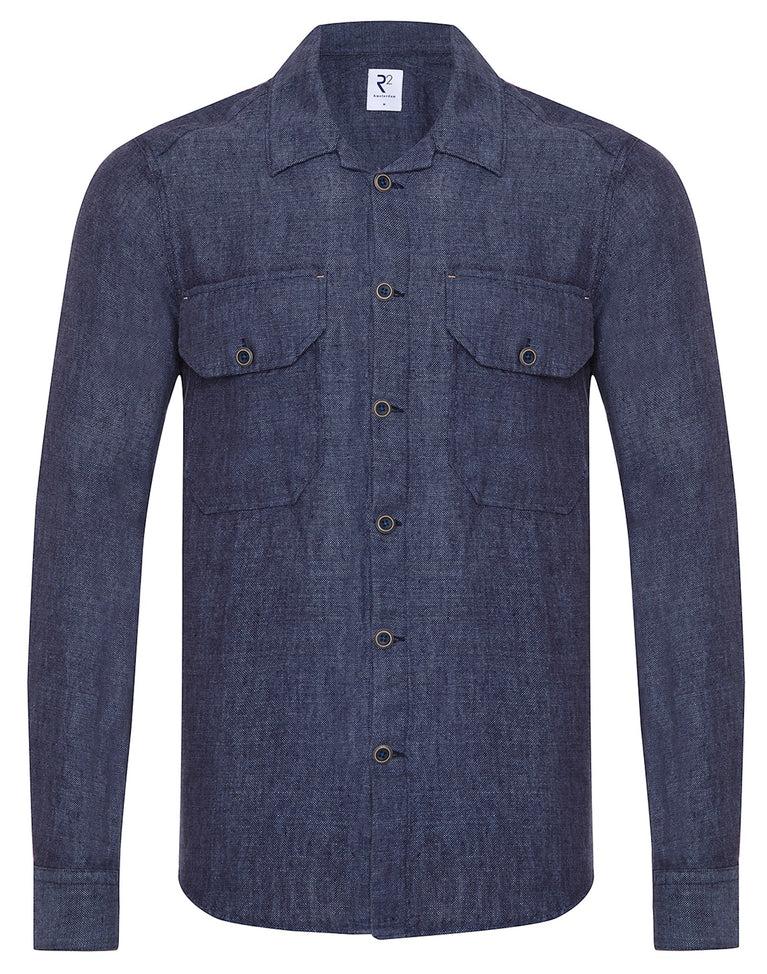 R2 Amsterdam Linnen Overshirt