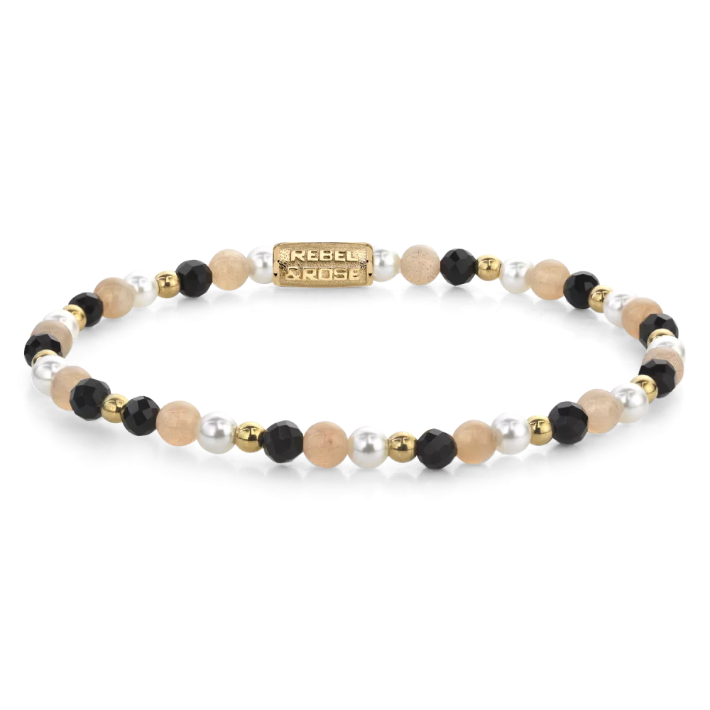 rebel & rose Black Glam Rocks Party - 4mm