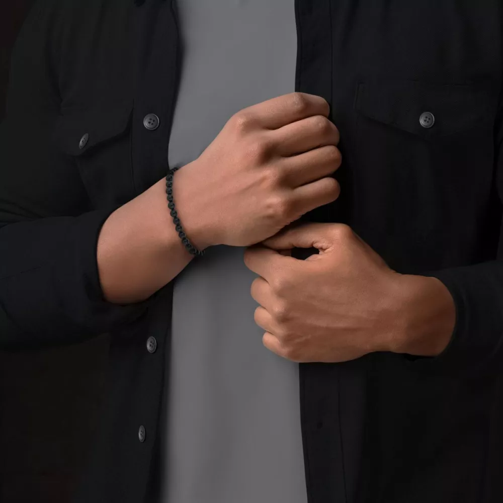 Rebel & Rose Black Velvet Vintage - 6mm