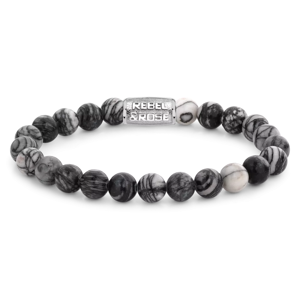 rebel & rose Black Wolf - 8mm