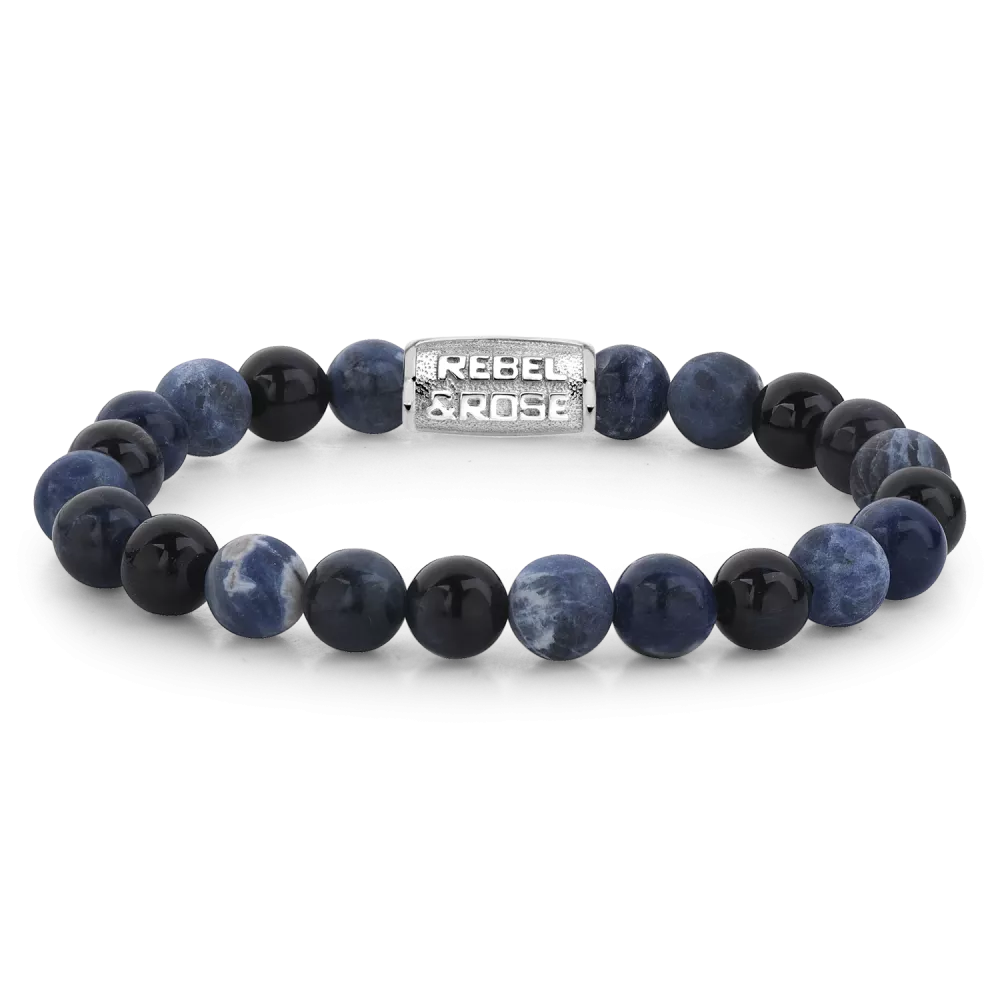 rebel & rose Blue Rocks - 8mm