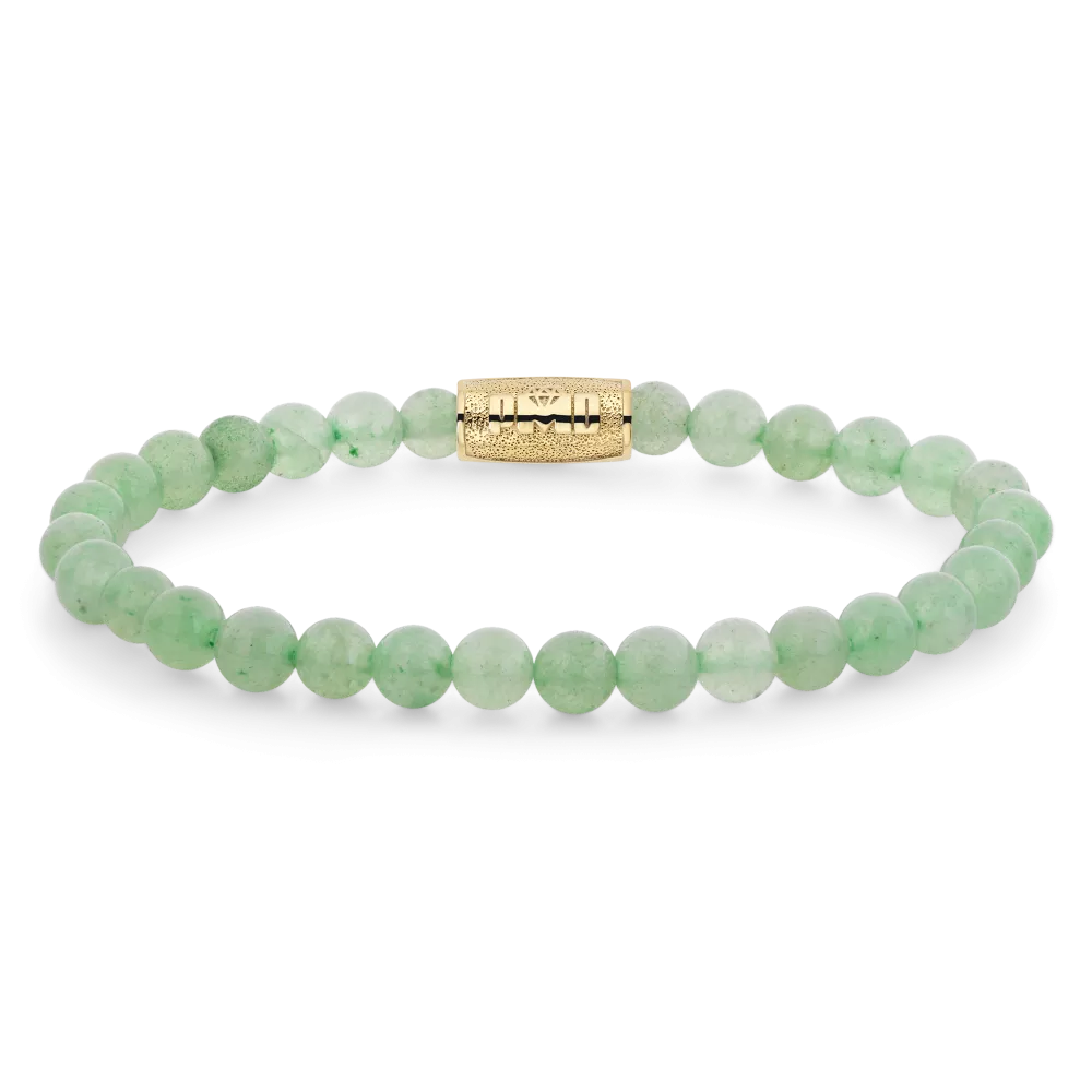 Rebel & Rose Bottle Green PMD Yellowgold - 6mm - Po