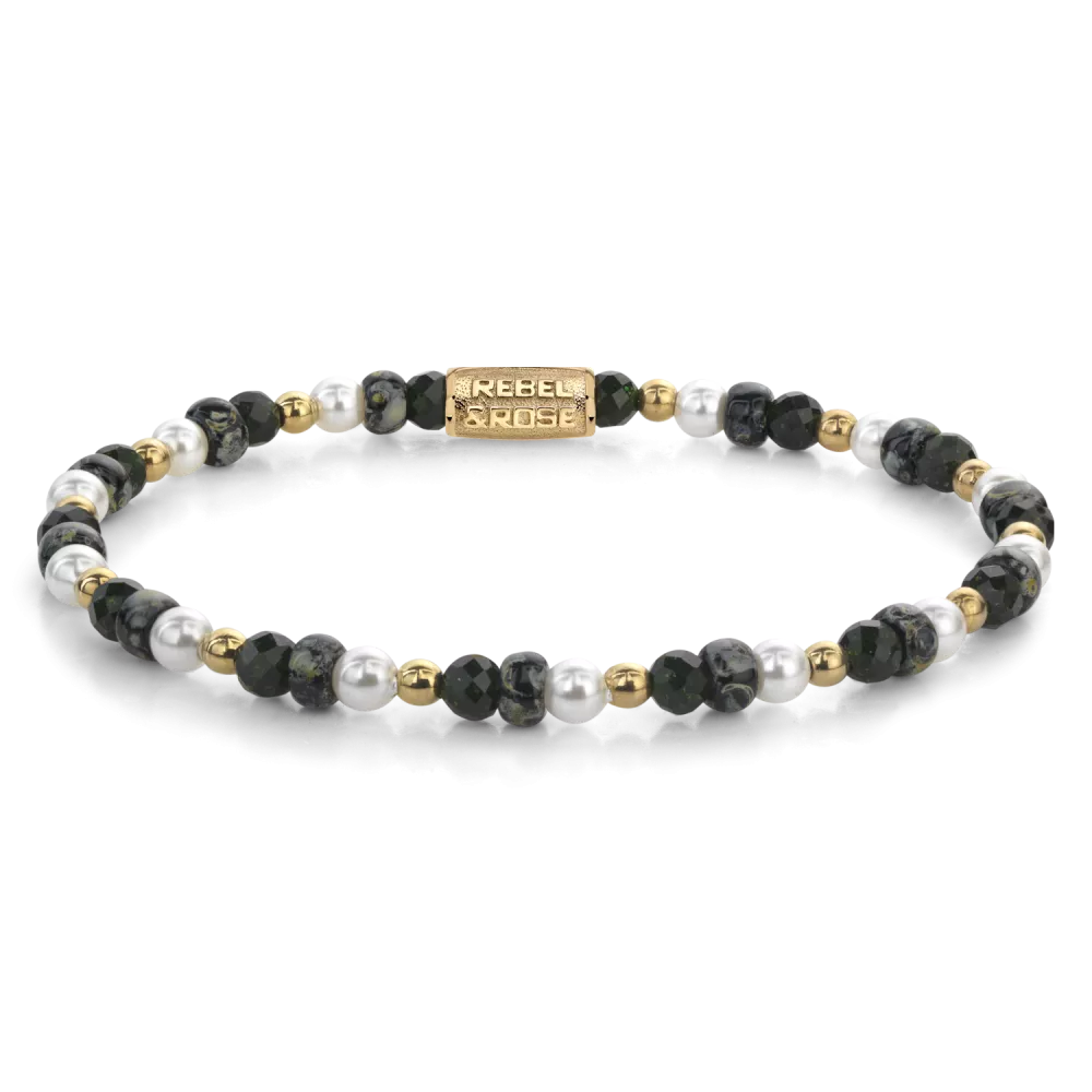 rebel & rose Green Glam Rocks Party - 4mm