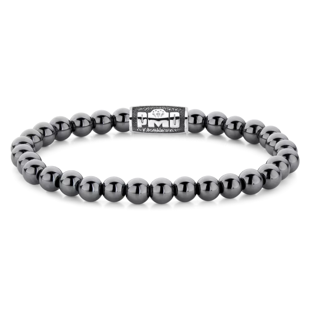 rebel & rose Grey Silver Shine PMD - 6mm