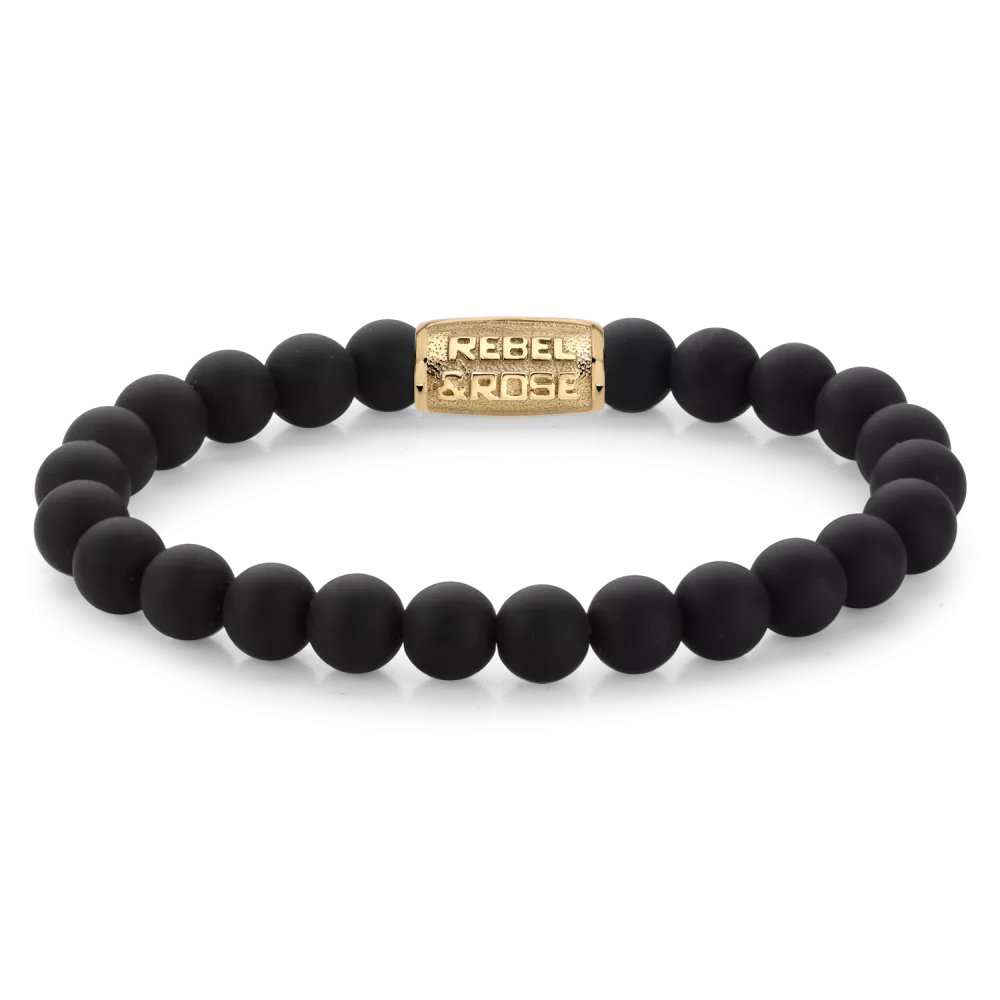 rebel & rose Mad Panther Gold - 8mm