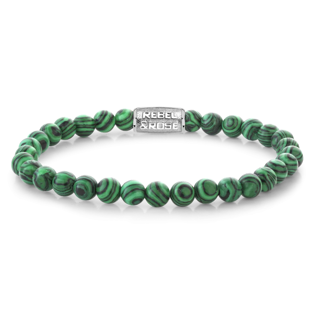 rebel & rose Malachite Green - 6mm
