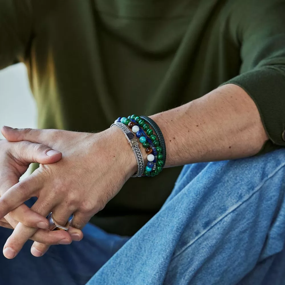 Rebel & Rose Malachite Green - 8mm