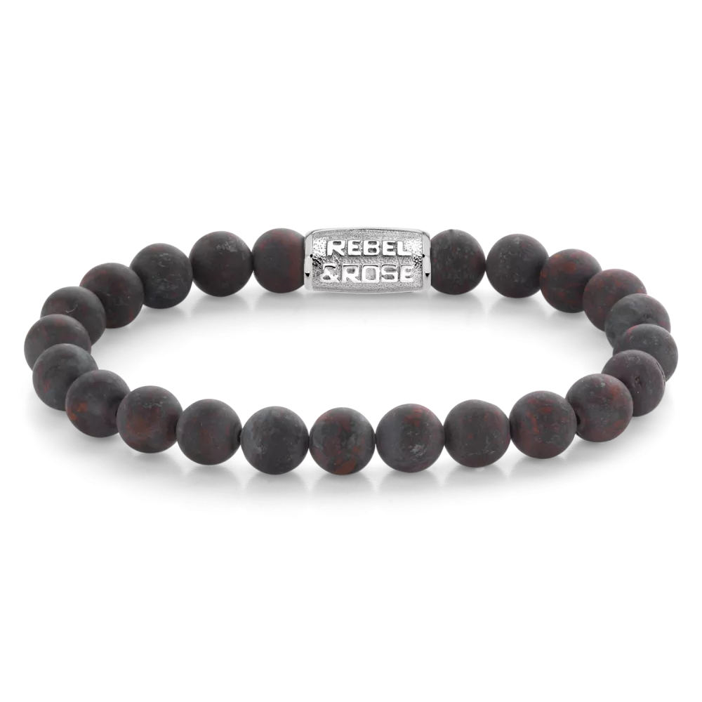 rebel & rose Matt Red-brown Sugar - 8mm