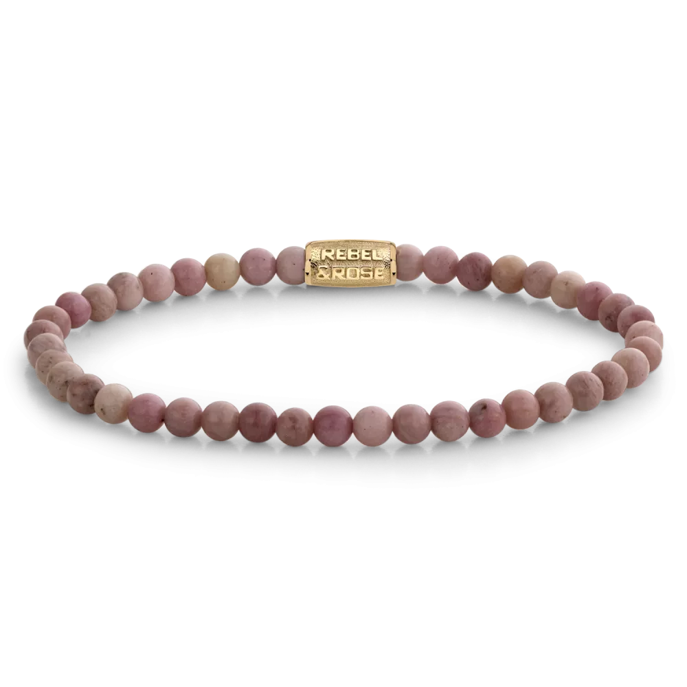 rebel & rose Rose Garden Yellowgold - 4mm