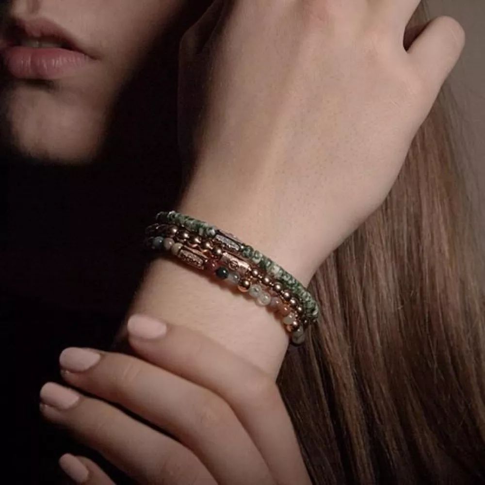 Rebel & Rose Rosegold Rocks - 4mm