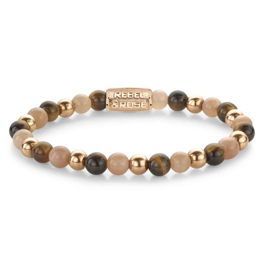 rebel & rose Sunset Beach - 6mm - Rosegold ionplated