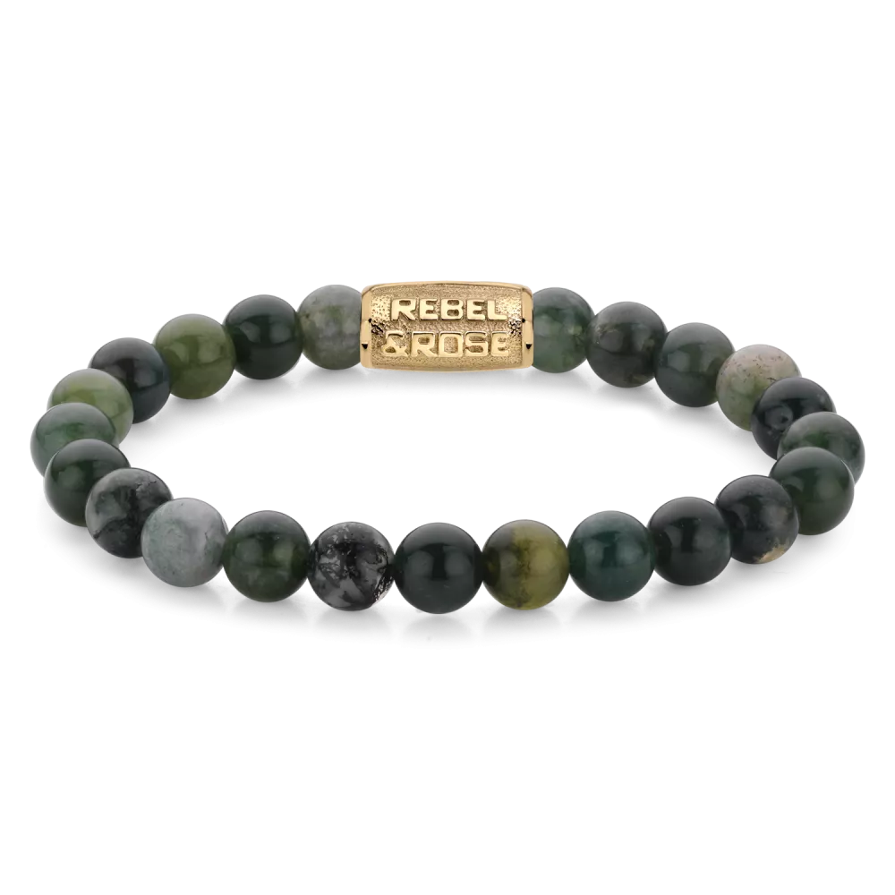 rebel & rose The Secret Garden Yellowgold - 8mm