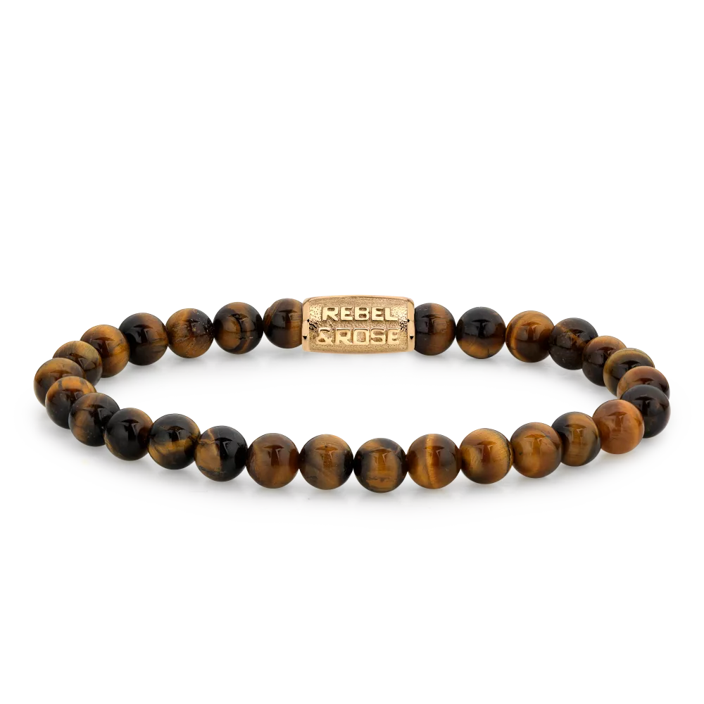 rebel & rose Tiger Lily Yellowgold - 6mm