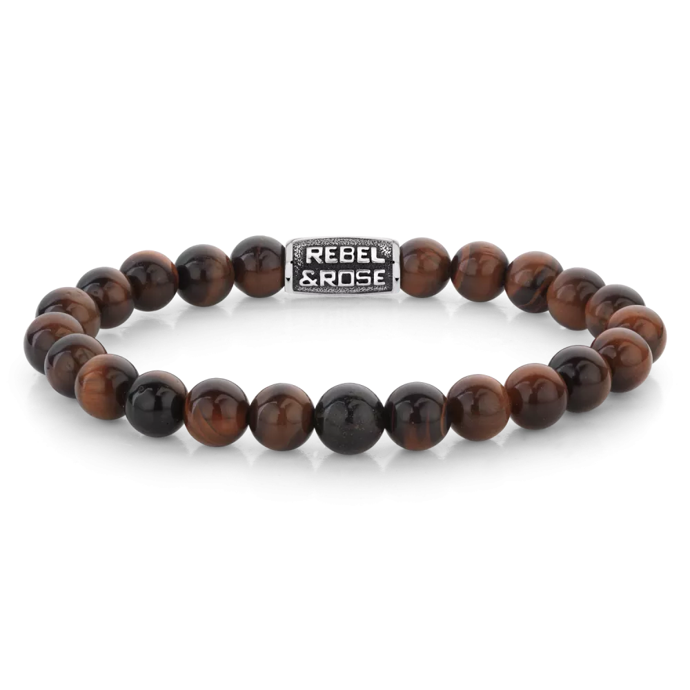 rebel & rose Tiger Red Vintage - 8mm