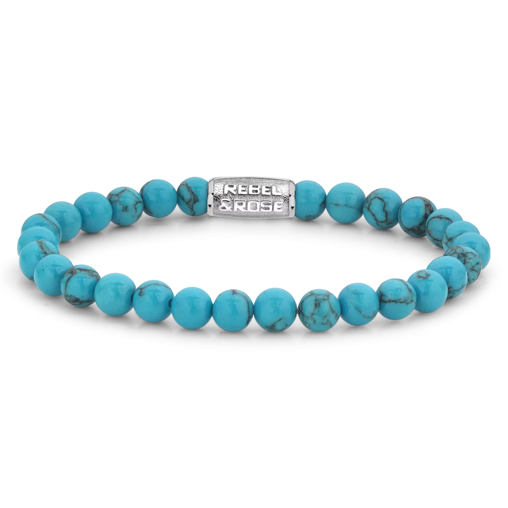 rebel & rose Turquoise Delight - 6mm