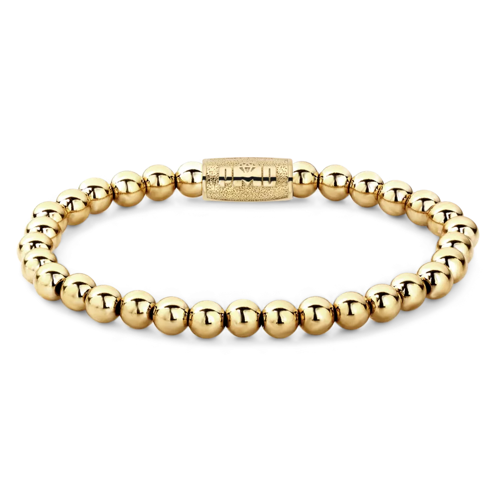 rebel & rose Yellowgold Rocks PMD - 6mm