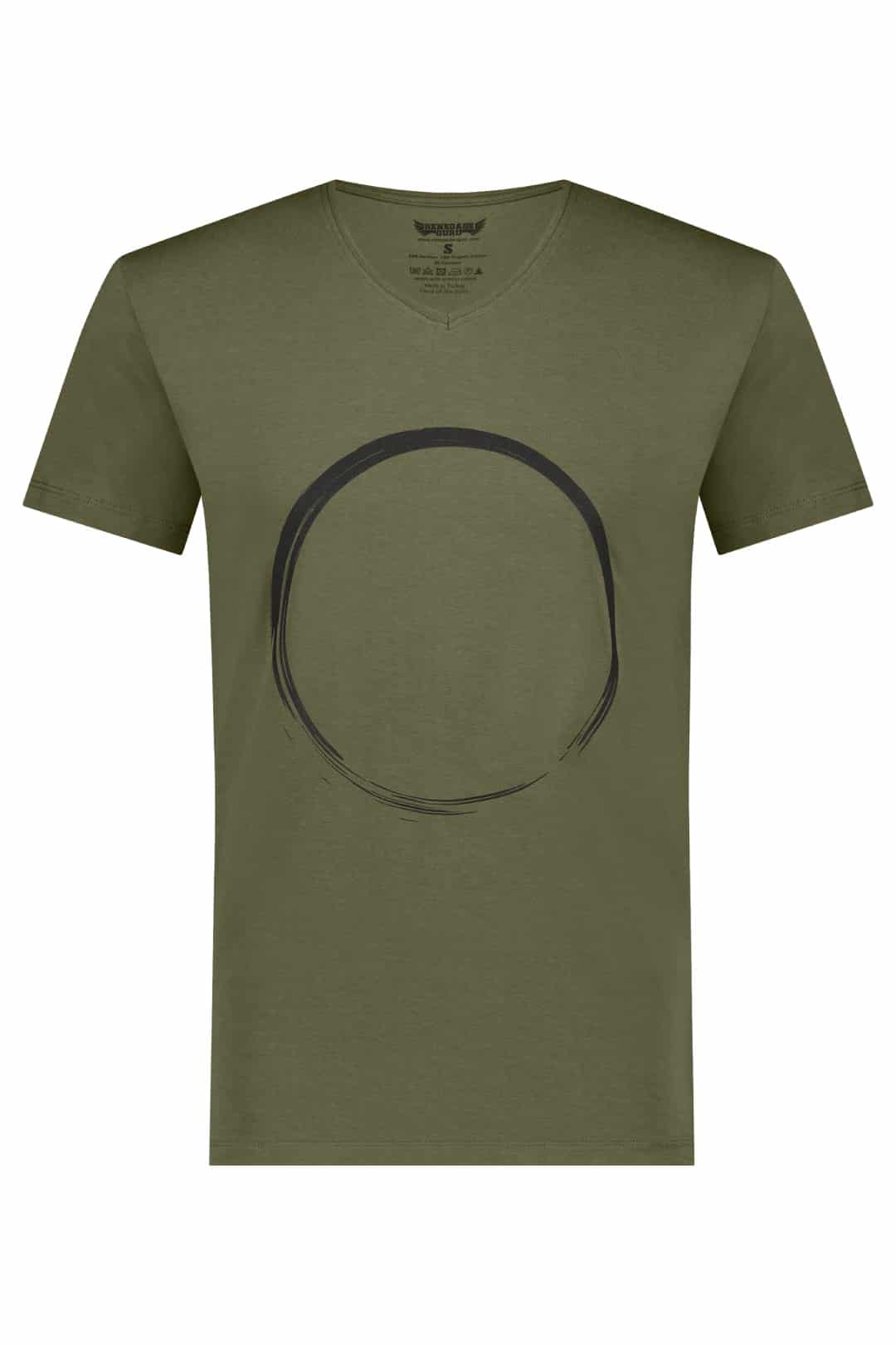 renegade guru Yoga Tee Moksha Zen – Olive