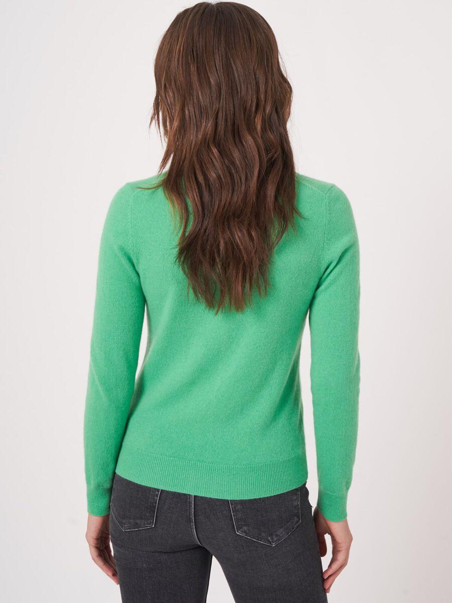 Repeat Cashmere Basic Organisch Cashmere Vest Met Ronde Hals