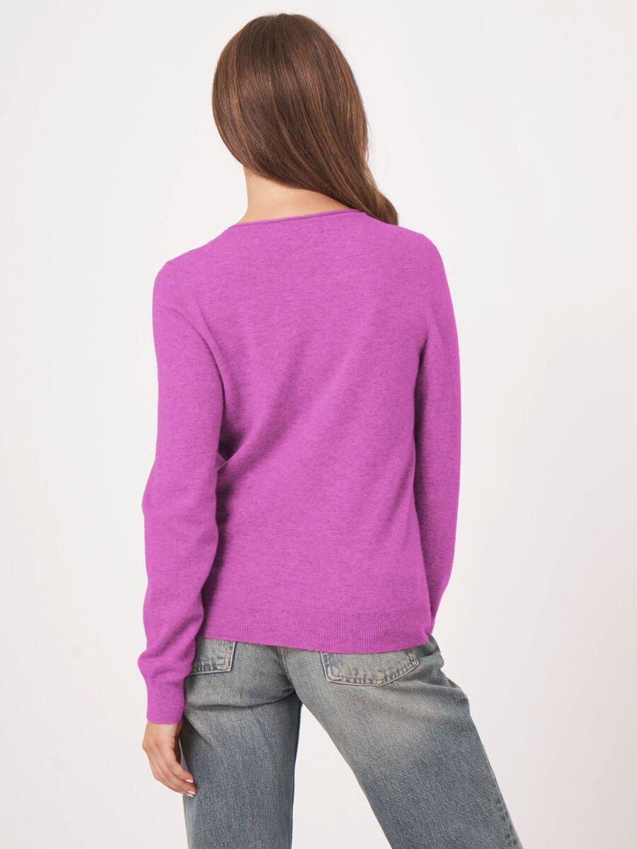 Repeat Cashmere Basic Vest Met Ronde Hals Van Cashmere Wolmix