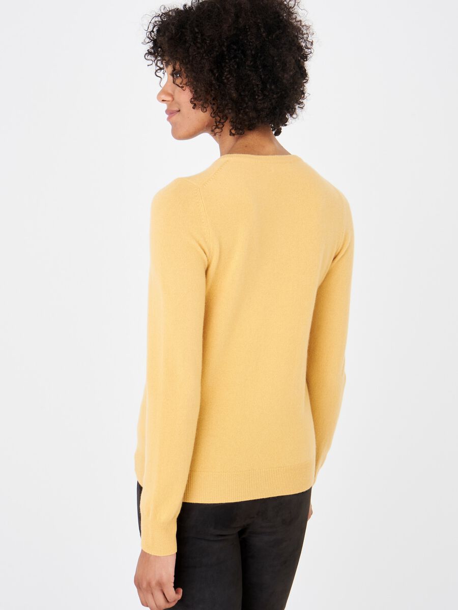 Repeat Cashmere Basic Vest Met Ronde Hals Van Zuiver Cashmere