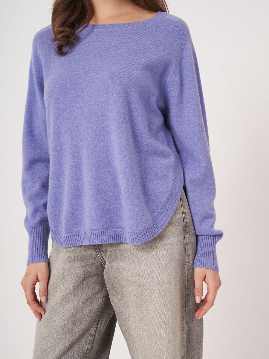 Repeat Cashmere Cashmere Boothalstrui Met Ronde Zoom