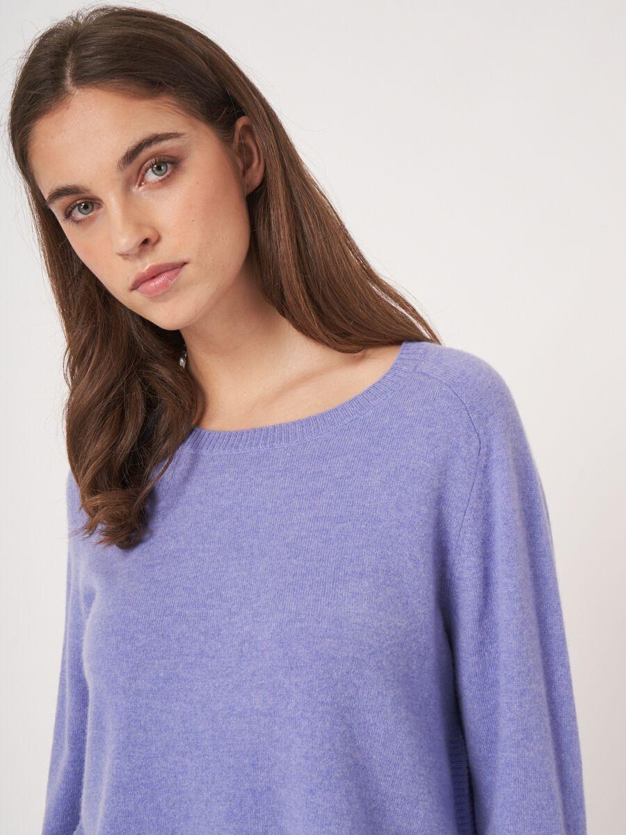 Repeat Cashmere Cashmere Boothalstrui Met Ronde Zoom