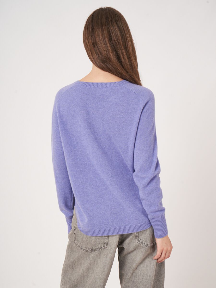 Repeat Cashmere Cashmere Boothalstrui Met Ronde Zoom